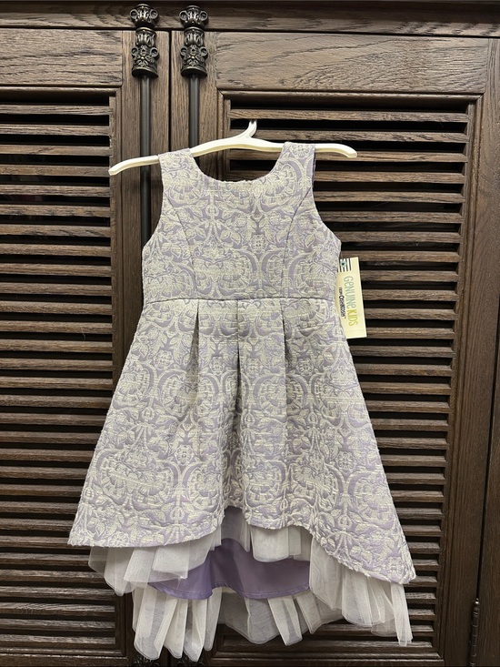 OshKosh B'gosh Other - OshKosh B'gosh Lilac Jacquard Floral Party Dress